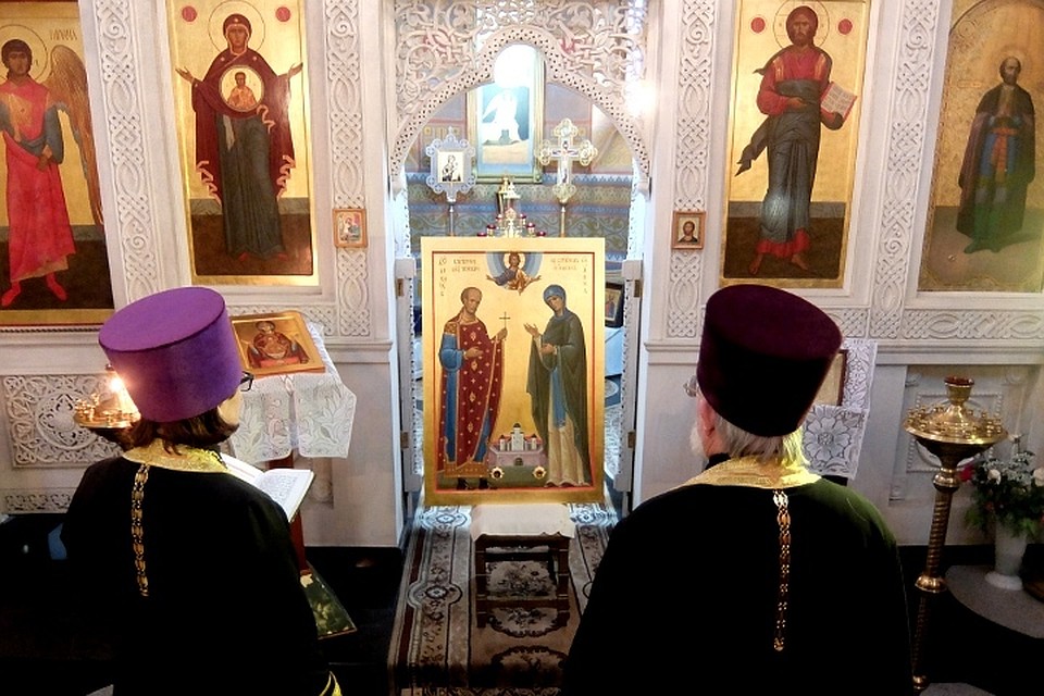 Икону освятили в храме Михаила Тверского Твери. Фото: из архива Романа Манилова