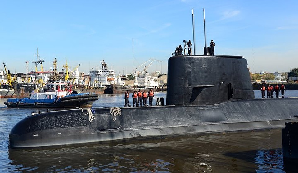 По морякам подлодки "Сан Хуан" в Аргентине объявят траур