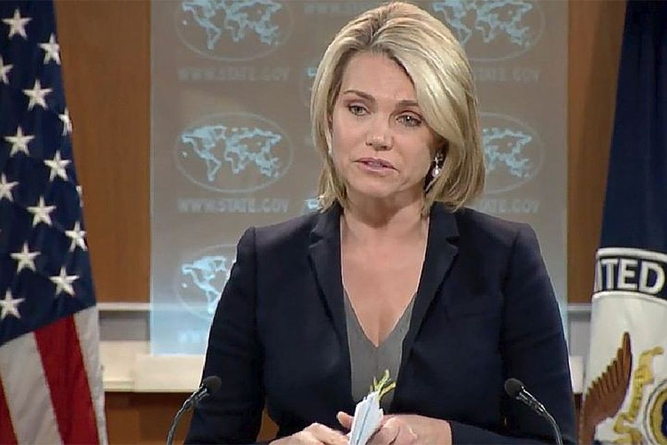 Руководитель пресс-службы Госдепартамента Хезер Науэрт