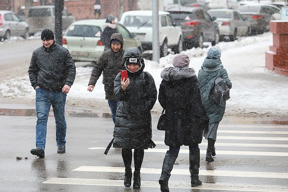 В краевом центре сильный ветер