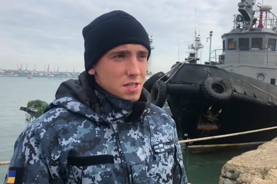 Матрос катера «Никополь» Сергей Цыбизов. Фото: ФСБ России