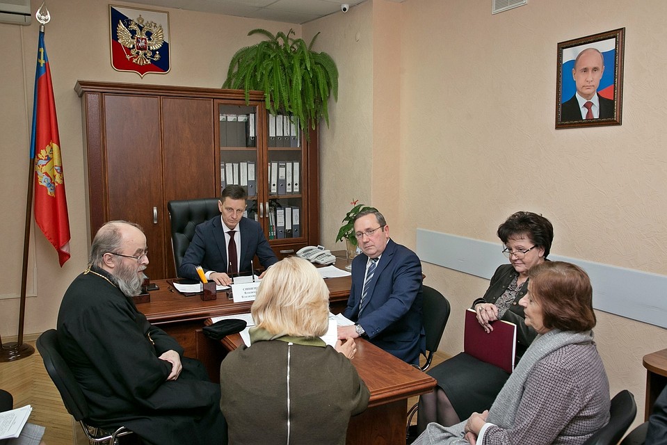Губернатор Владимир Сипягин встретился с жителями