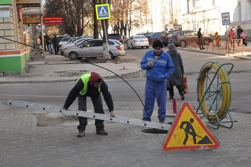 В центре столицы будут вестись ремонтные работы.