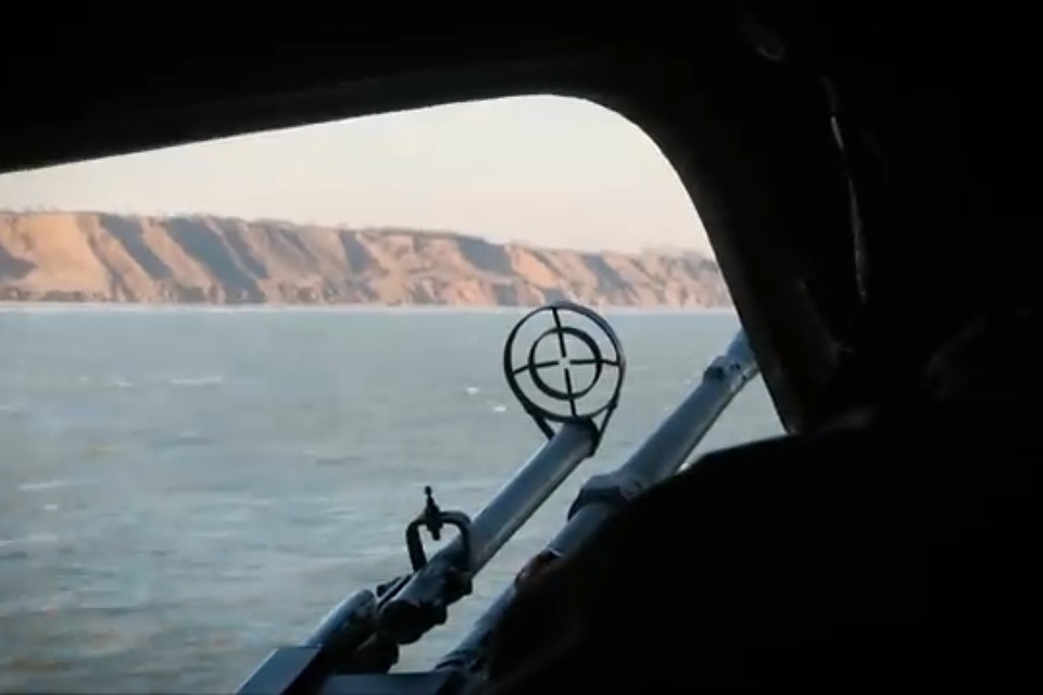 Украинские военные провели учения в Азовском море по поражению воздушных целей