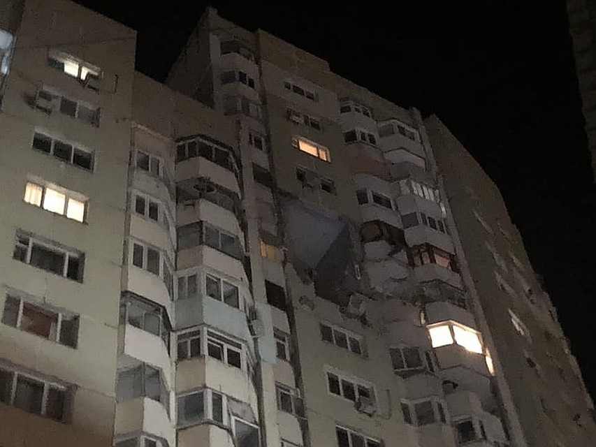 Причиной взрыва в жилом доме на Рышкановке в октябре стал не газовый баллон