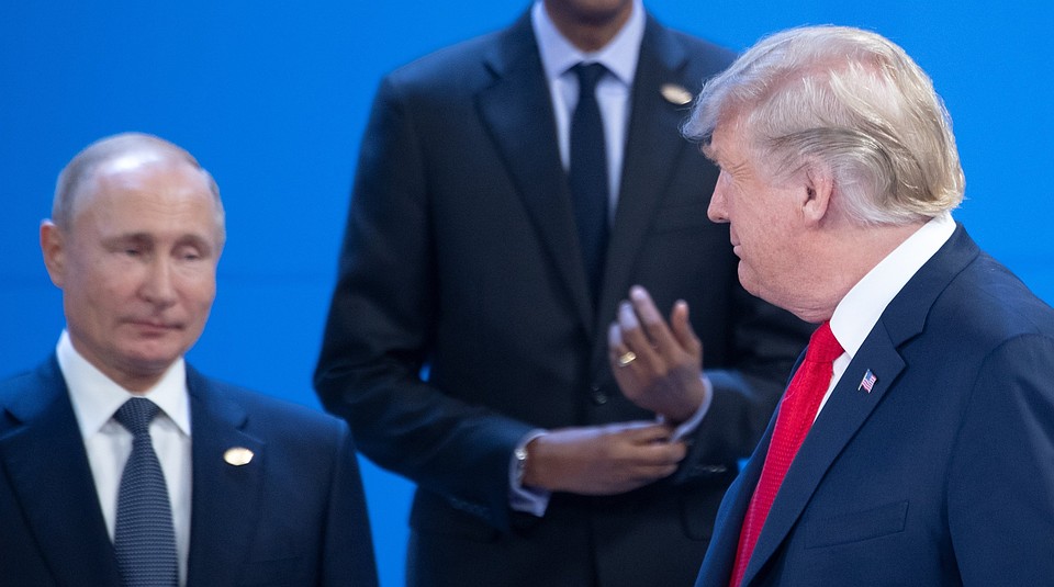 Путин и Трамп коротко обсудили ситуацию в Керчи