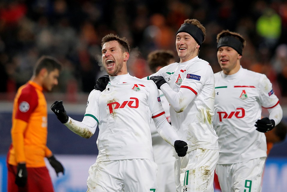 "Локомотив" выиграл у "Рубина" 1:0.