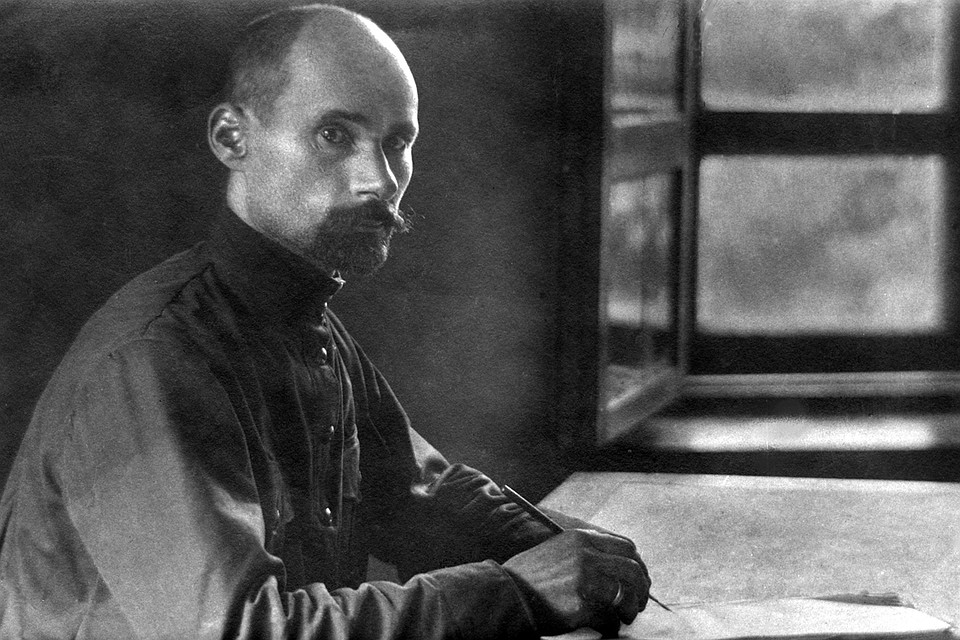 Якуб Колас в 1918 году после возвращения в Беларусь из Курской губернии – пребывание там поэт сравнивал с острогом. Фото: Личный архив