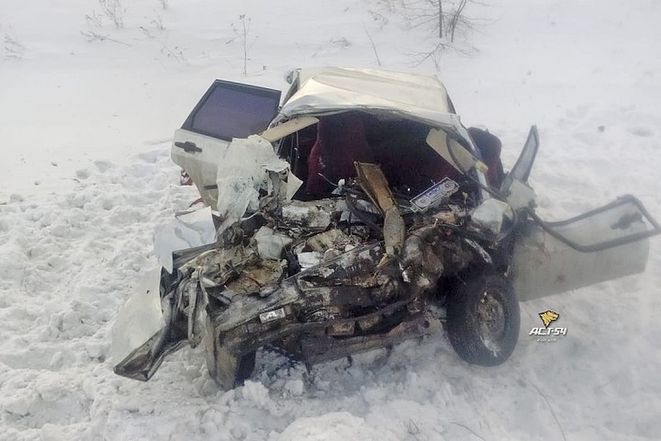 Трагедия на дороге произошла в Карасукском районе.