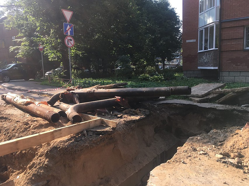 Ленинский район Смоленска оставят без тепла и воды. ФОТО: vk.com