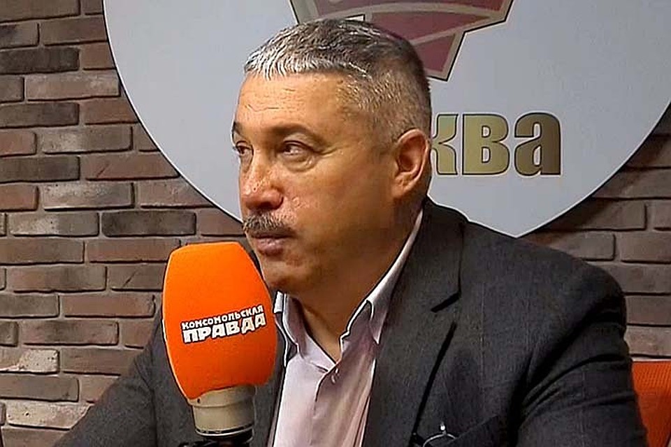 Михаил Юрьев в студии программы «Главтема» на Радио «Комсомольская правда»