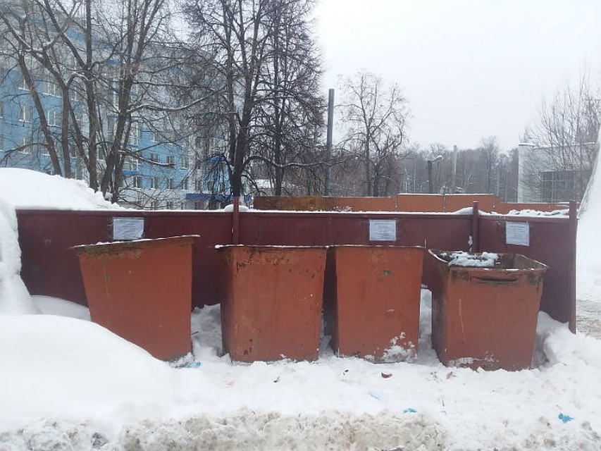Жилищная инспекция: «С конца декабря нам поступило больше 400 жалоб на проблемы с вывозом мусора»