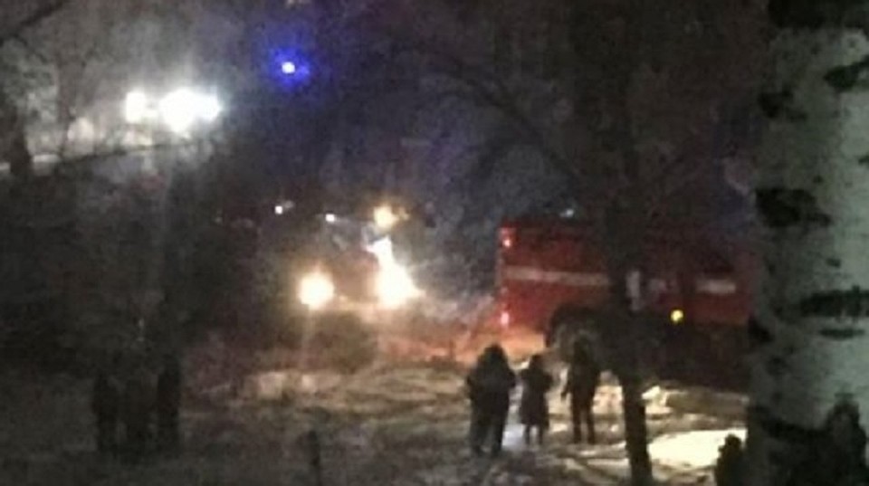 Пожар произошел на улице Володарского