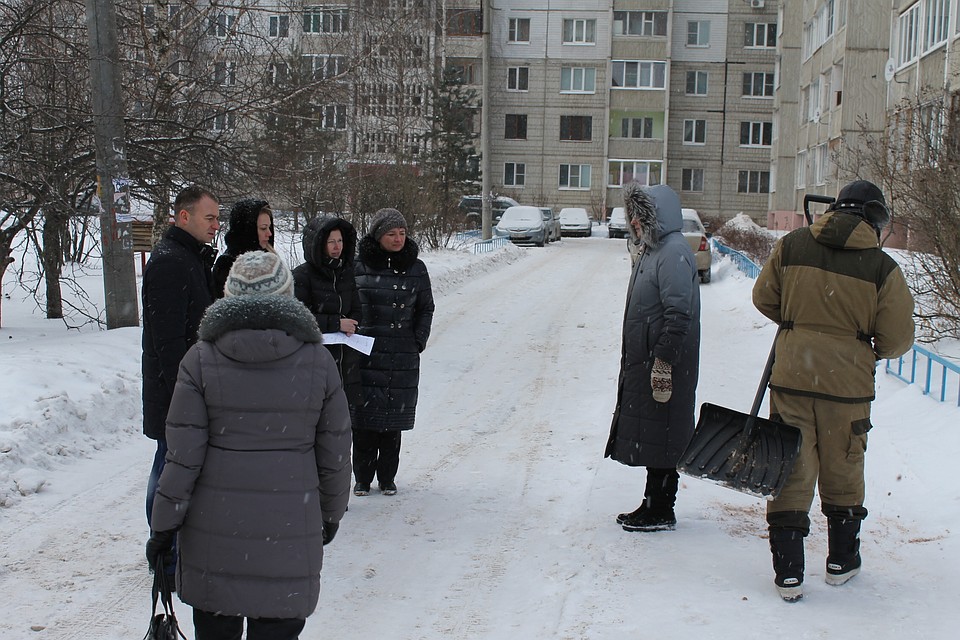 На днях проверили дворы на улице Хрустальная Фото: администрация Твери