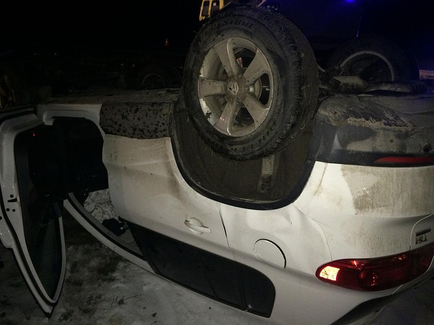 Авария в павловском районе. Фото: ГУ МВД РФ по Краснодарскому краю