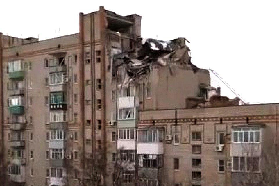 В Ростовской области произошел взрыв бытового газа