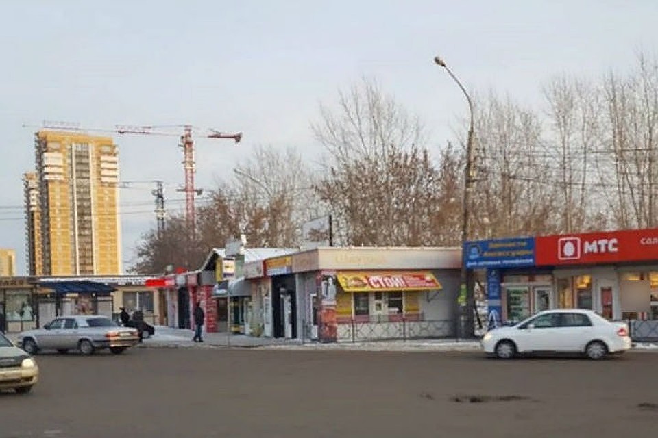 Павильоны у красноярского автовокзала начнут сносить в конце недели