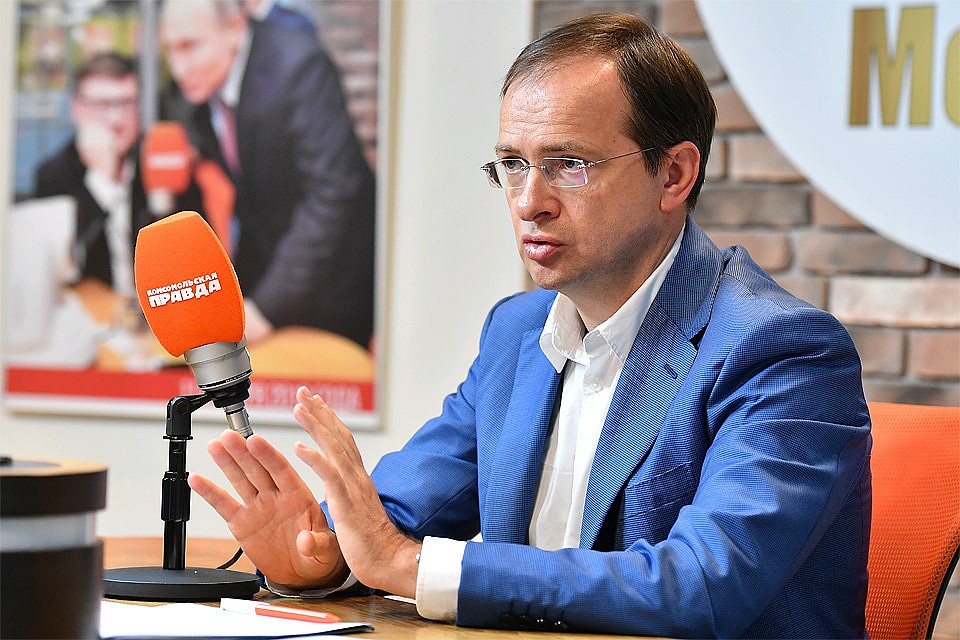 Министр культуры Владимир Мединский.