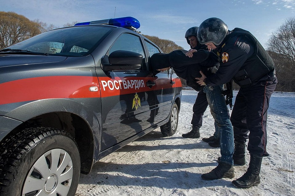 За свою тягу к спиртному и халяве мужчина ответит по закону. Фото: управление Росгвардии по Псковской области.