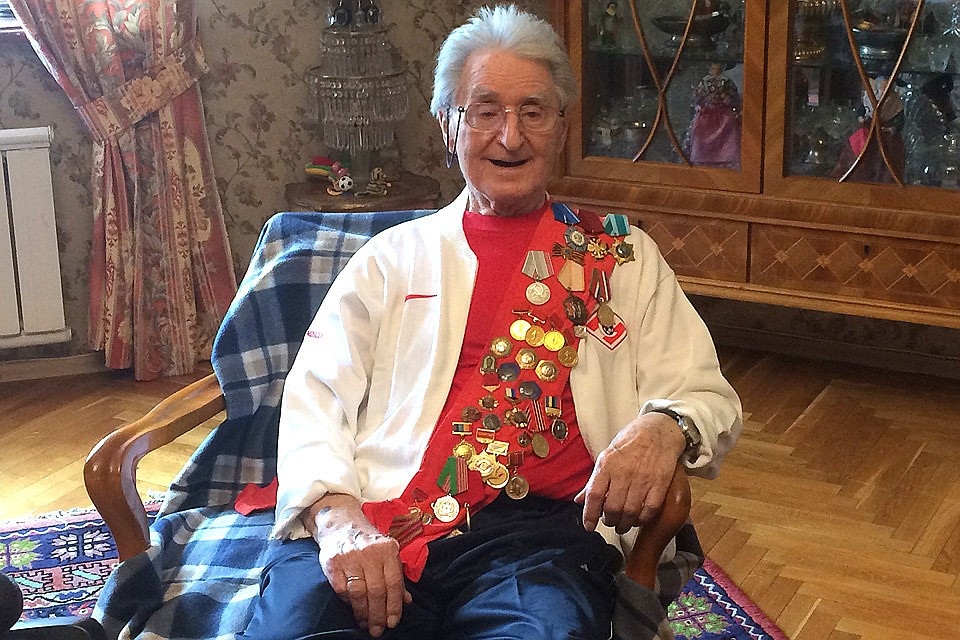 Алексей Парамонов скончался в августе 2018 года на 94-м году жизни. Фото из личного архива.