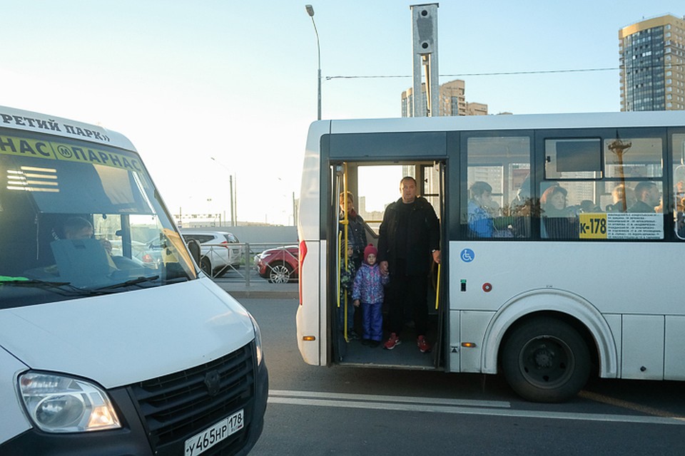Ленобласть не стала отменять автобусные маршруты до Петербурга.