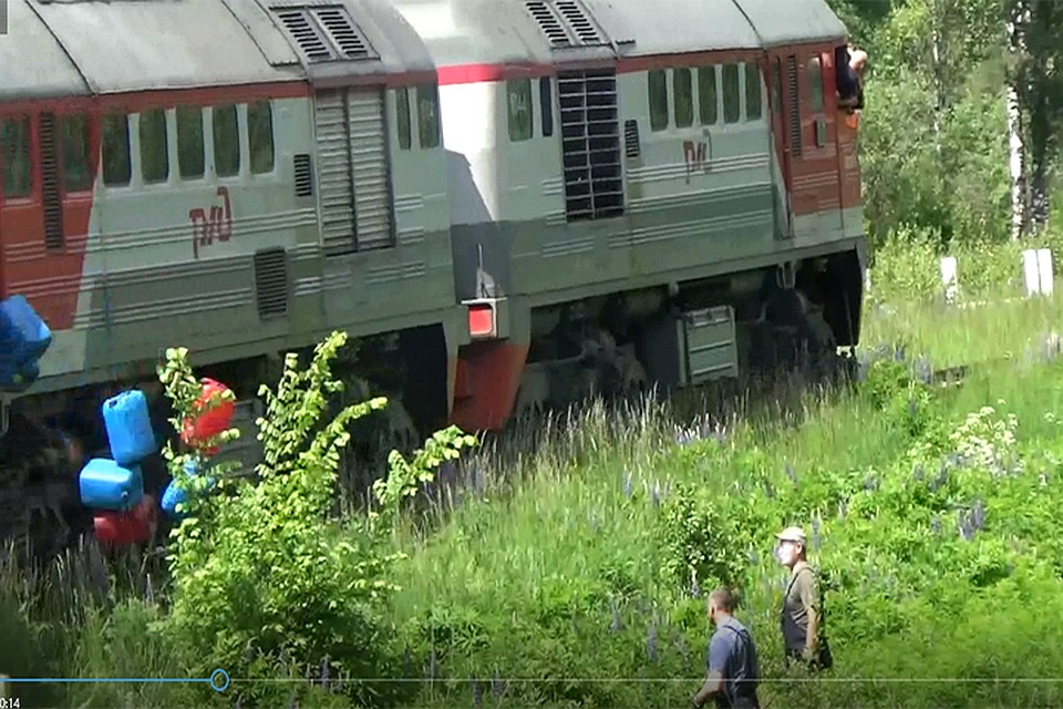 ФОТО: скриншот оперативной съемки.