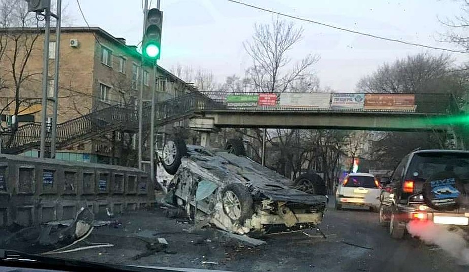 Во время аварии в салоне помимо рулевого находился ещё и пассажир.