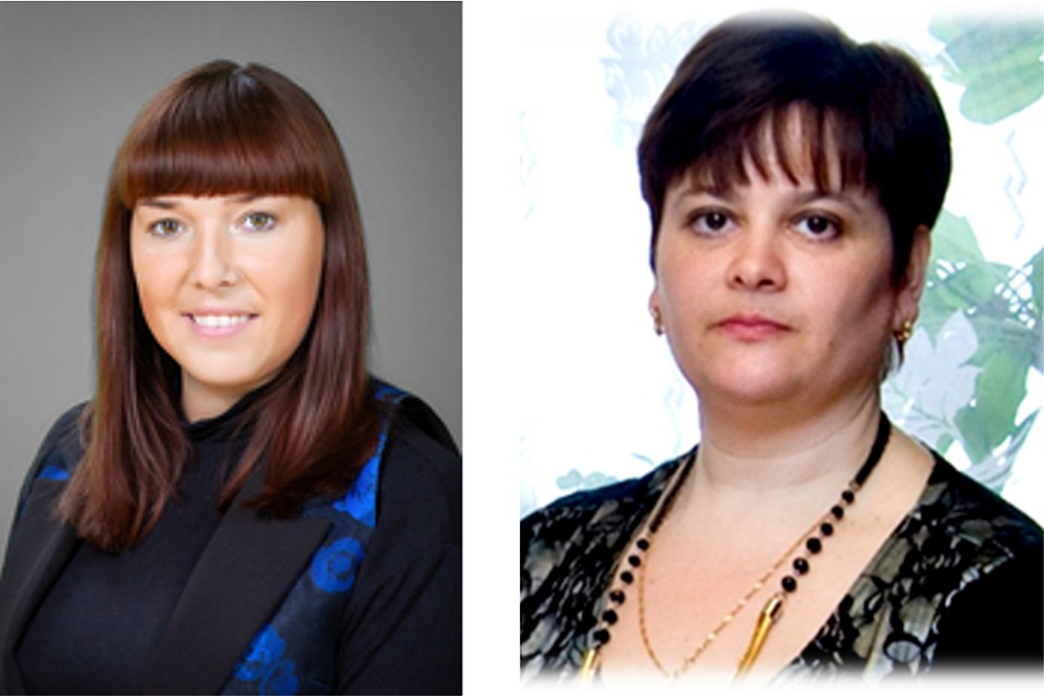 Юлия Винокурова и Ольга Тихомирова