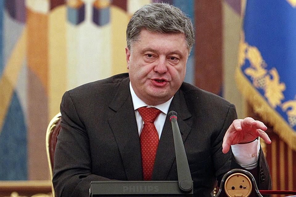 Петр Порошенко.