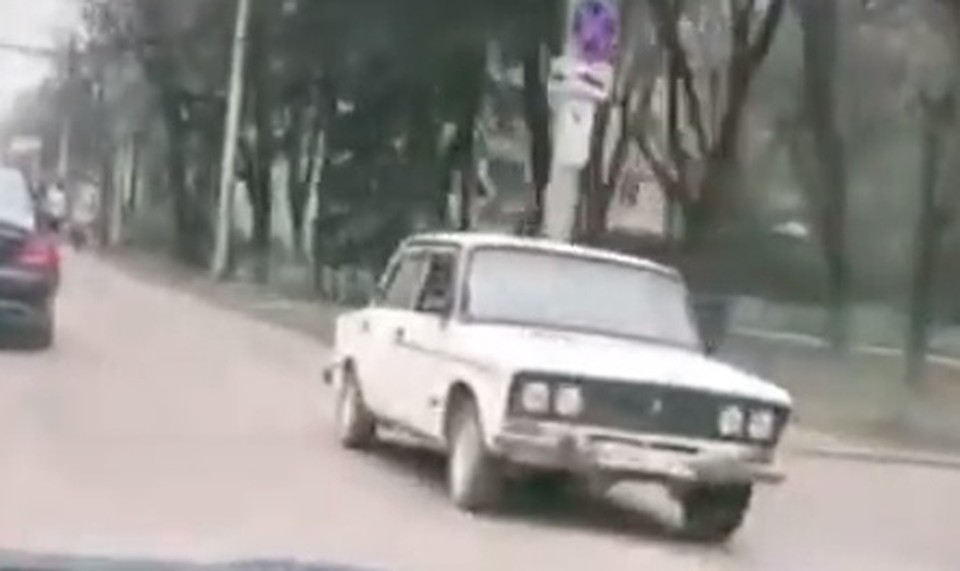 "Жигули" ездит на высокой скорости
