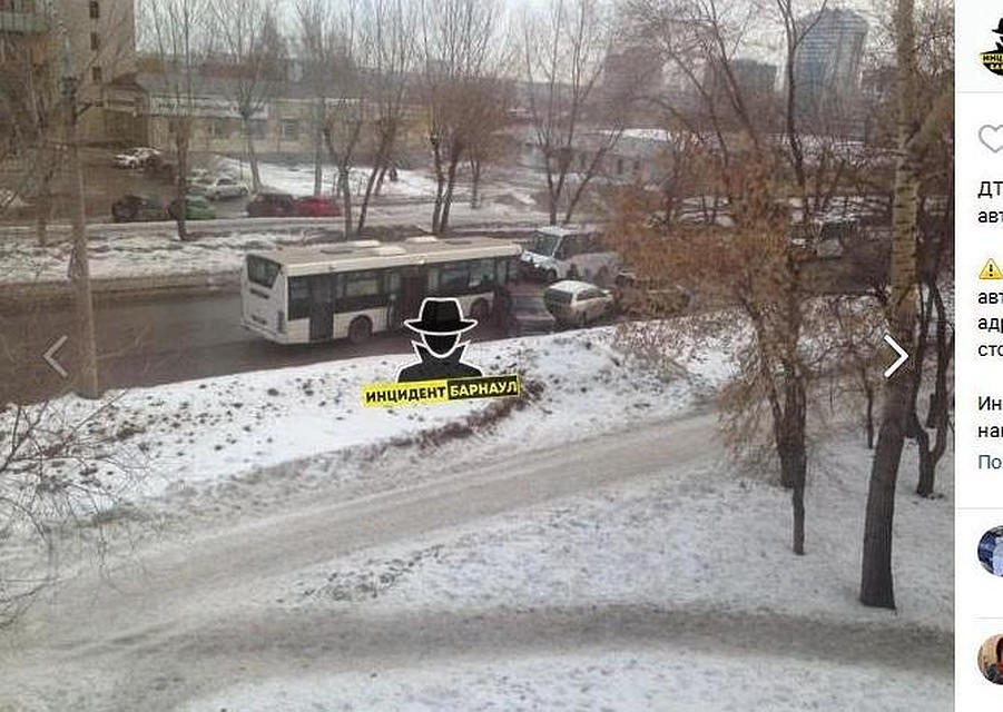 Стали известны подробности массового ДТП в Барнауле