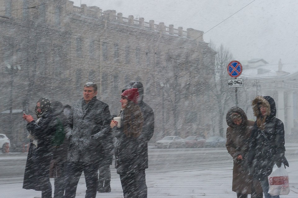 В четверг, 7 марта, в Петербурге будет ветрено и слякоть
