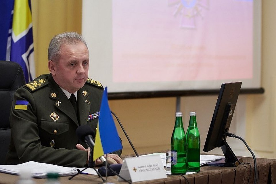 Глава Генштаба Украины генерал Виктор Муженко. Фото: пресс-служба МО УР