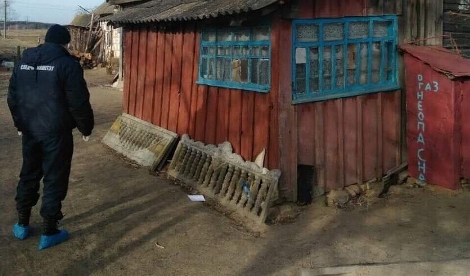 Тот самый дом в Лунинецком районе, где все произошло Фото: СК
