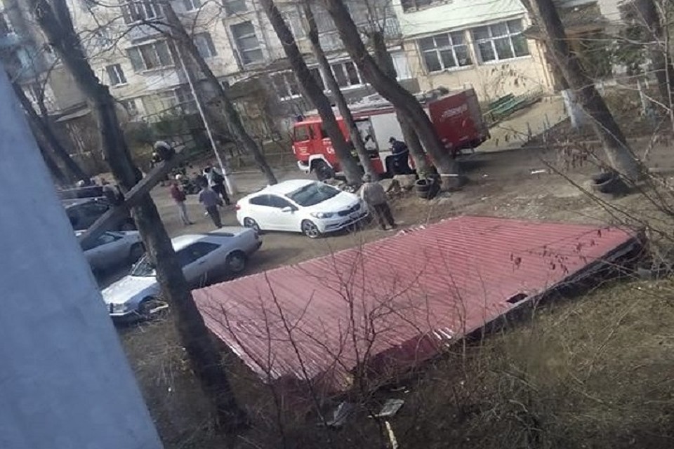 Сильный ветер наделал в городе немало бед (Фото: PRO TV)
