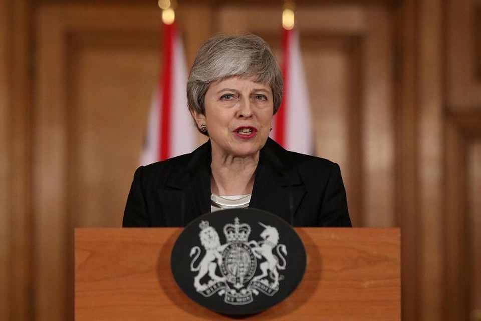 Премьер-министр Великобритании Тереза Мэй выступила с обращением к нации