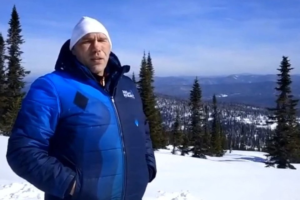 Николай Валуев пригласил туристов в Кузбасс. Фото: кадр видео vk.com.