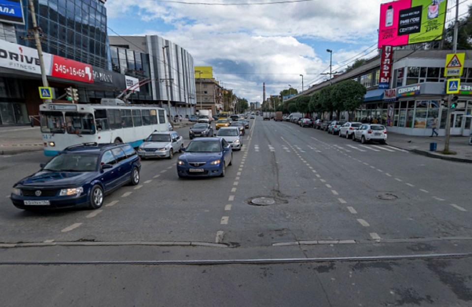 Работы пройдут на одной из самых оживленных улиц. Фото: сервис Яндекс.Карты