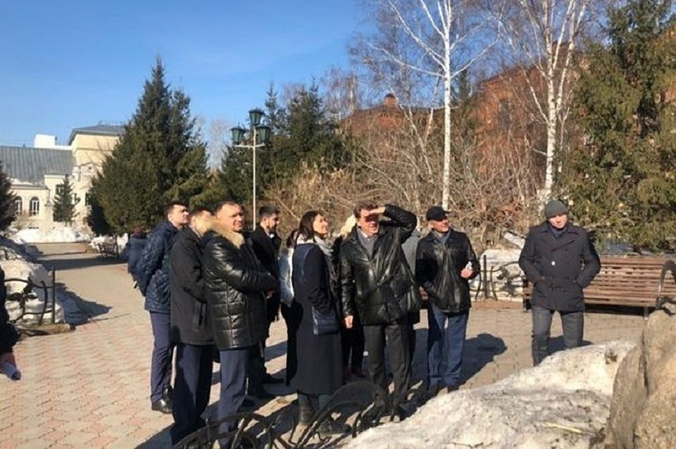 Пока сквер уютом не отличается, за его благоустройство проголосовали сами томичи. Фото: мэрия Томска