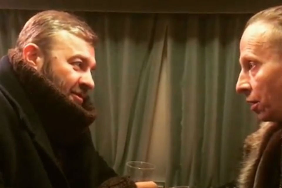 Михаил Пореченков и Иван Охлобыстин вместе снимаются в Кировске. Фото: www.instagram.com/psykero1477