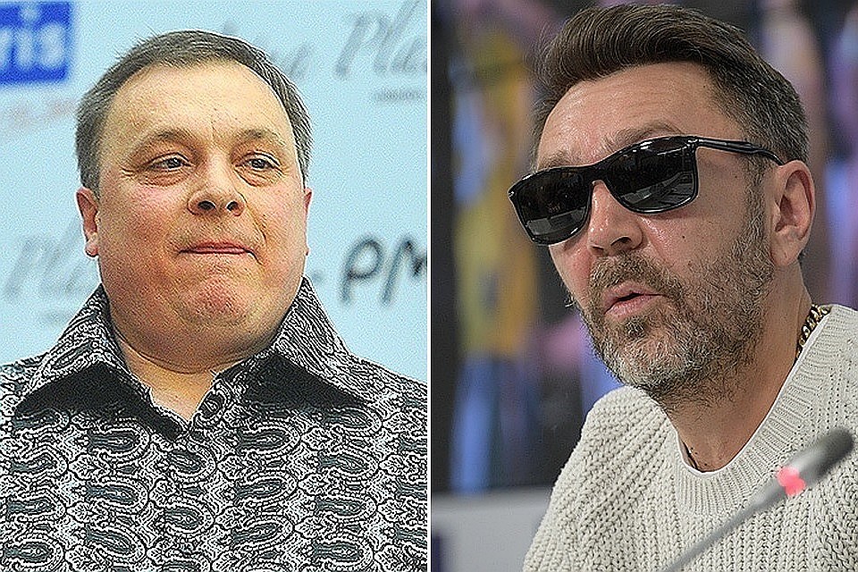 Андрей Разин и Сергей Шнуров.