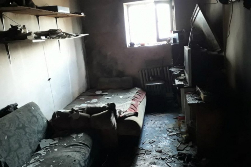 Пожар в Биробиджане унес одну человеческую жизнь