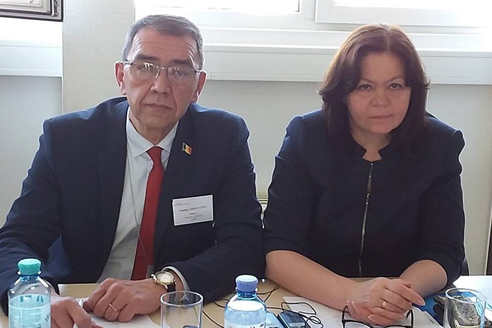 Владимир Головатюк и Татьяна Кунецки принимают участие в работе семинара