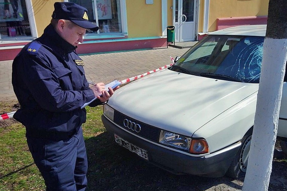 Водитель в Гомеле выехал на тротуар и сбил пешехода: умерли оба. Фото: СК