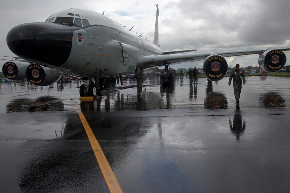 Самолет радиоэлектронной разведки Boeing RC-135V