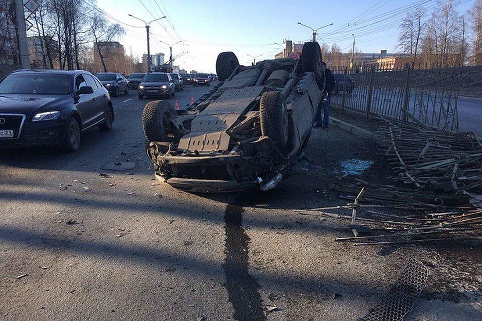 С места ДТП