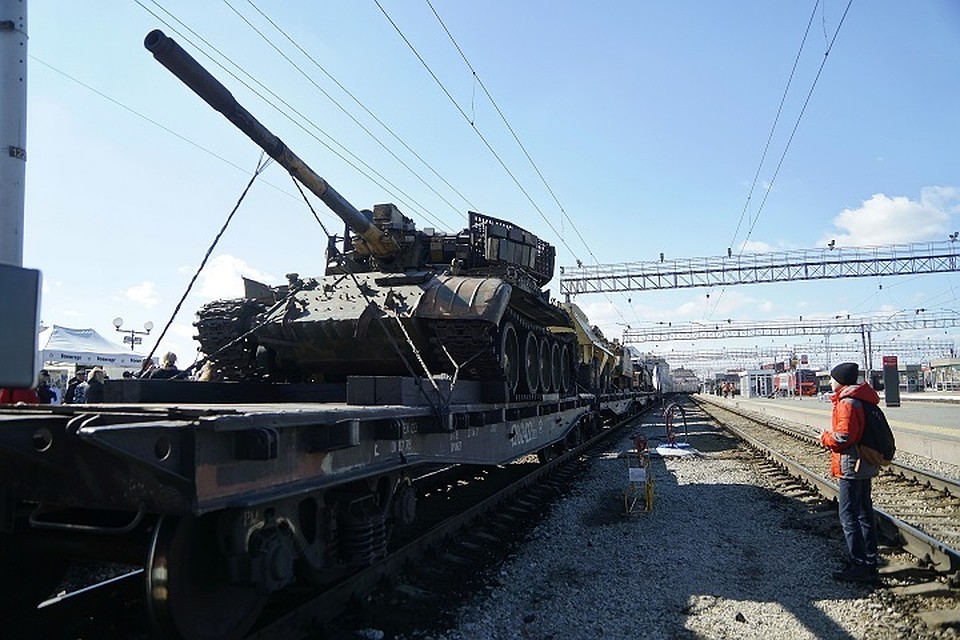 Поезд пробыл в Екатеринбурге всего пару часов