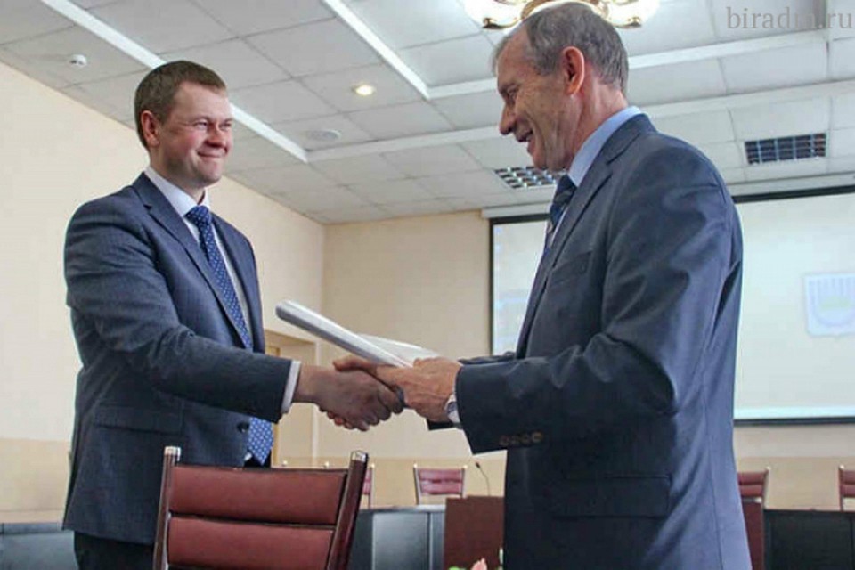 Новый мэр Биробиджана вступил в должность