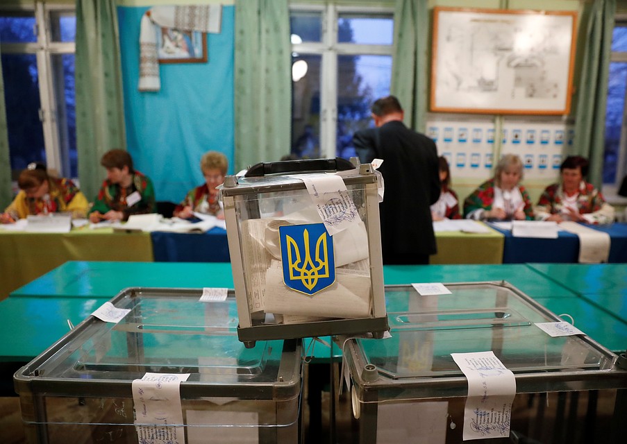31 марта на Украине состоялся первый тур президентских выборов