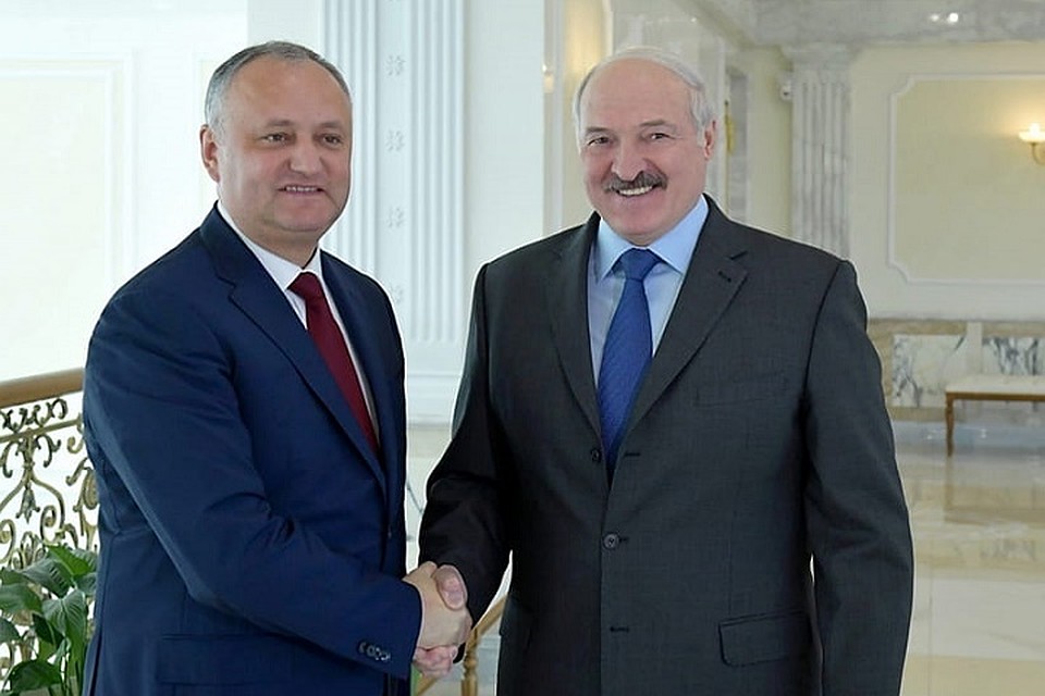 Игорь Додон и Александр Лукашенко. Фото: belta.by.